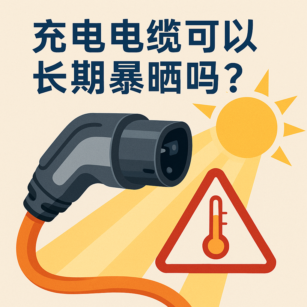 充電電纜可不可以以長期暴曬呢？